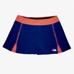 The North Face - Hot Pink & Blue Athletic Skirt w/ Built-in Shorts Size Small